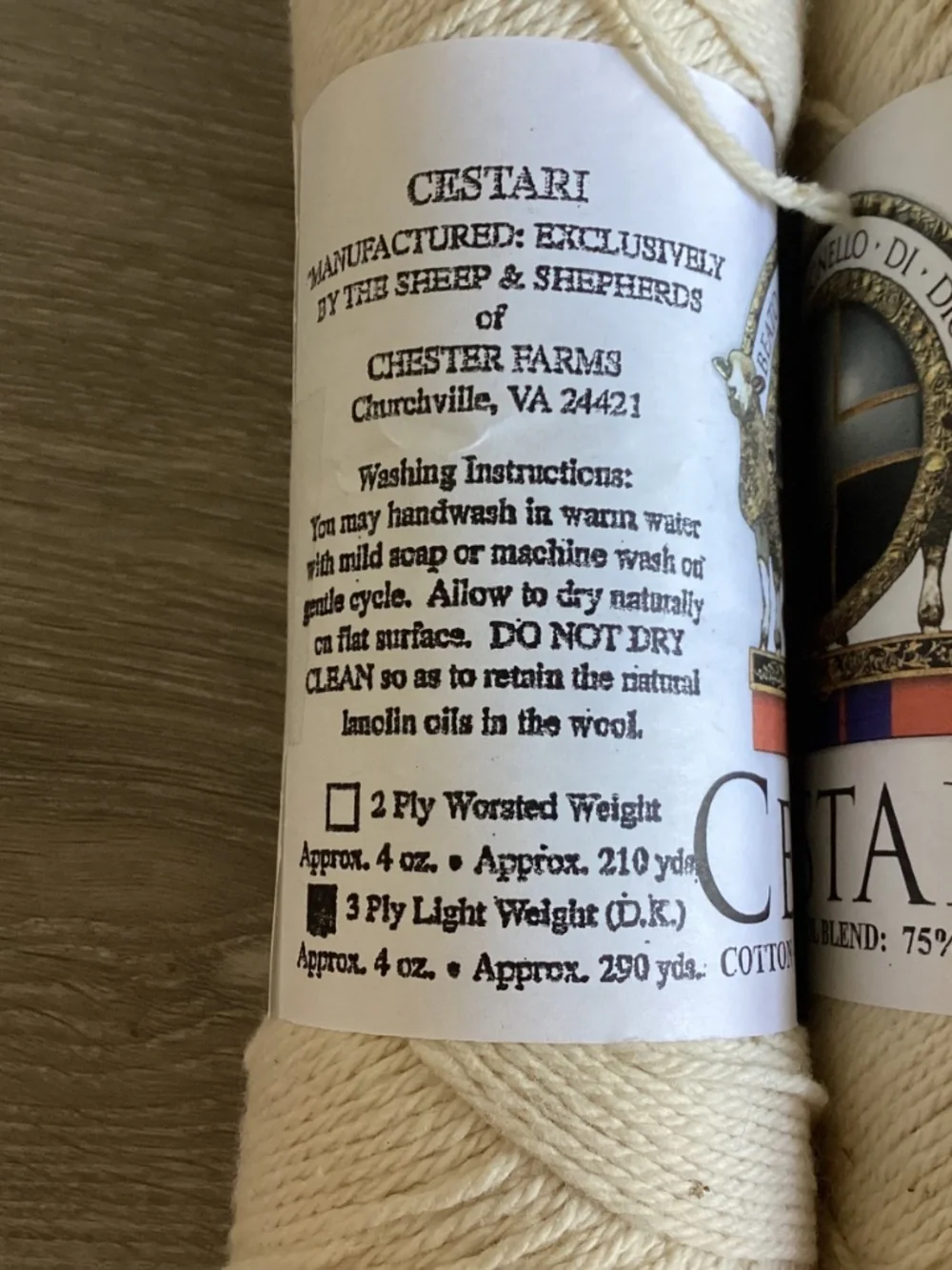 Cestari lot cotton